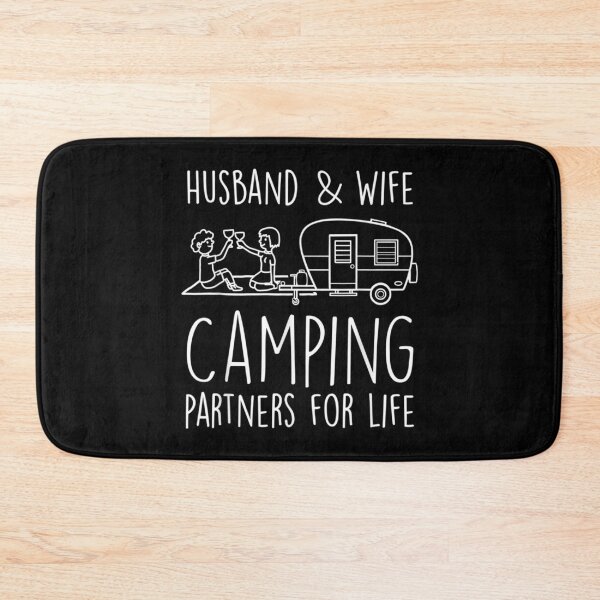 Item preview, Husband And Wife Camping Partners For Life Funny  designed and sold by Laren-Fashion.