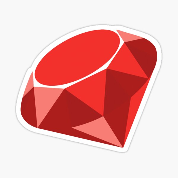 Item preview, Ruby logo designed and sold by lambda-.