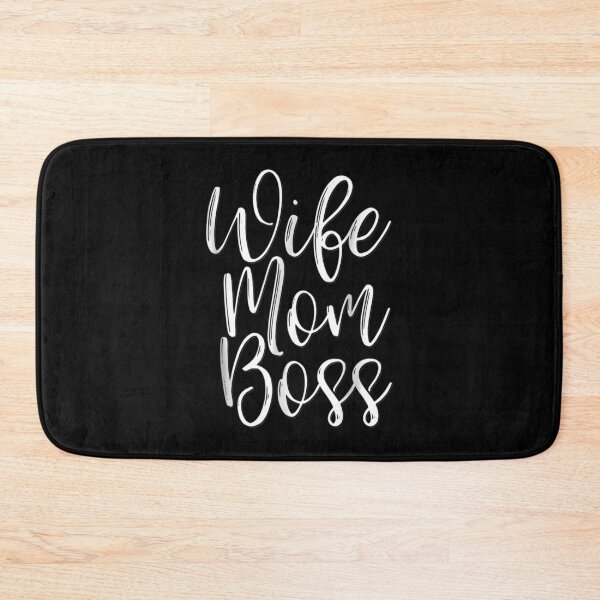 Item preview, Wife Mom Boss Shirt Girly Script Mother Day Gift Mommy Mama designed and sold by Laren-Fashion.
