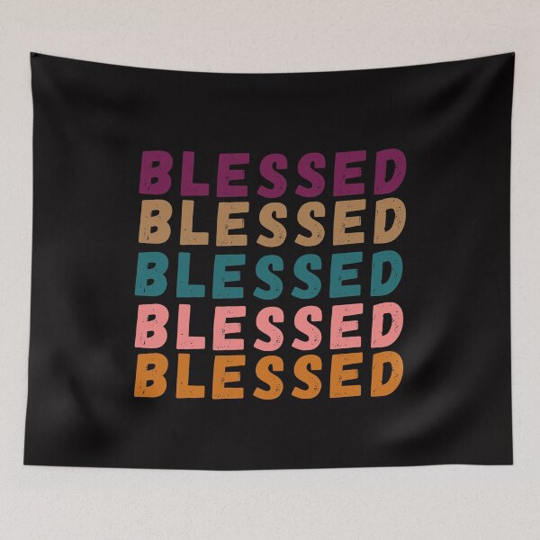 Item preview, BLESSED BLESSED BLESSED BLESSED BLESSED designed and sold by BrownGirlMantra.