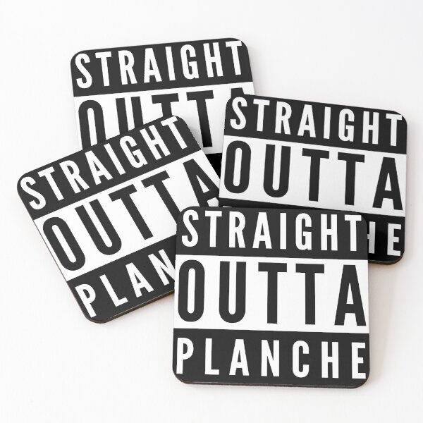 Artikelvorschau, Straight outta planche - Calisthenics Grafik entworfen und verkauft von Atleta-Cali.