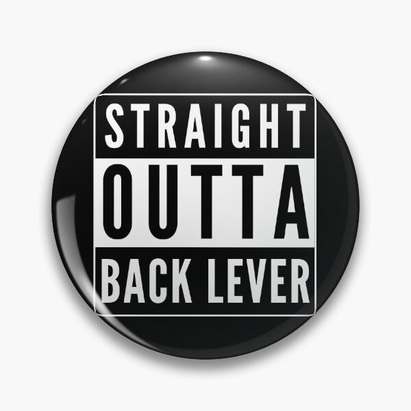 Item preview, Straight outta Back lever - Calisthenics graphic designed and sold by Atleta-Cali.