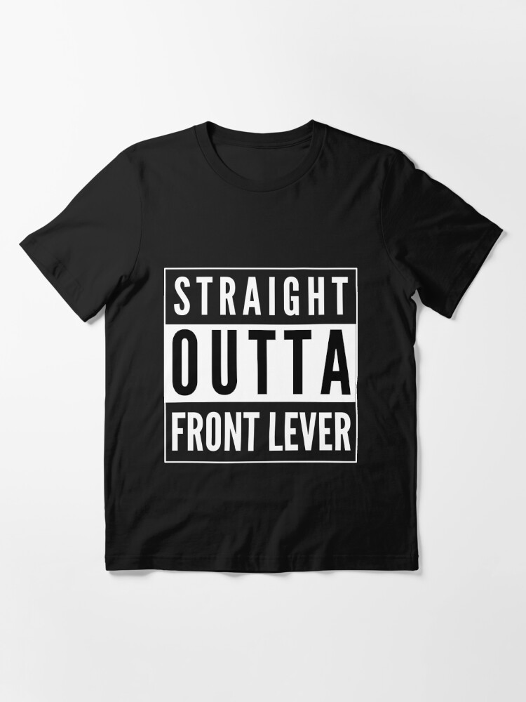 straight outta calisthenics t shirt