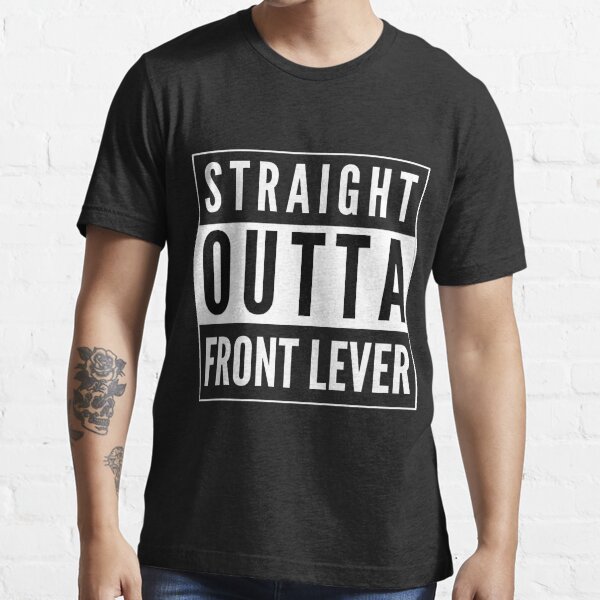 straight outta calisthenics t shirt