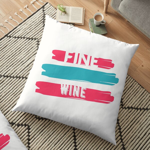 FINE WINE Floor Pillow