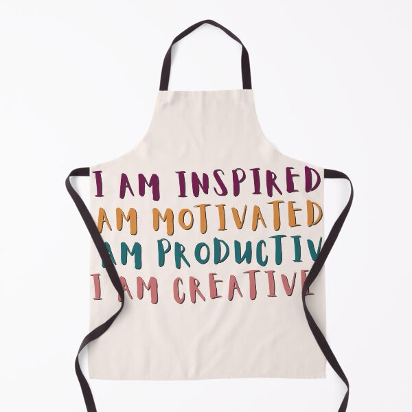 Item preview, I am inspired. I am motivated. I am productive. I am creative. designed and sold by BrownGirlMantra.
