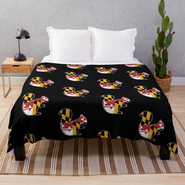 Item preview, Maryland Flag Squirrel for Squirrel lovers. designed and sold by MarylandStyle.