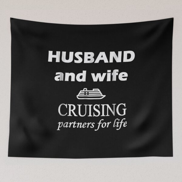 Item preview, Husband And Wife Cruising Partner Tee Shirt designed and sold by Laren-Fashion.