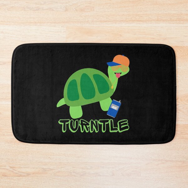 Item preview, Turntle Funny Turnt Turtle Drunk Bro designed and sold by MixedBagMerch.
