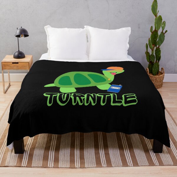 Item preview, Turntle Funny Turnt Turtle Drunk Bro designed and sold by MixedBagMerch.