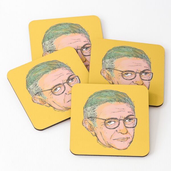 Item preview, Jean-Paul Sartre Philosopher illustration designed and sold by KennyLucky.