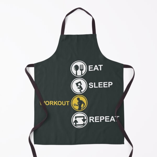 Item preview, Eat sleep workout repeat designed and sold by SidTastic .