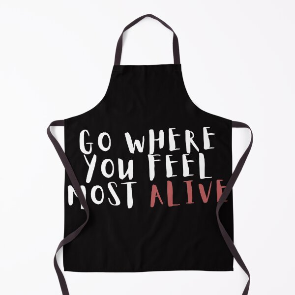Item preview, GO WHERE YOU FEEL MOST ALIVE designed and sold by BrownGirlMantra.