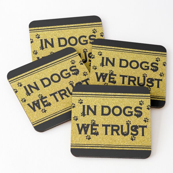 Item preview, In Dogs We Trust designed and sold by The Merch.