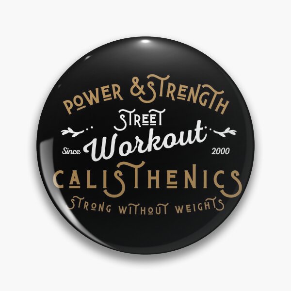Item preview, Power & strength - Calisthenics, Bodyweight training & Street workout- strong without weights graphic designed and sold by Atleta-Cali.