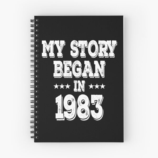 Item preview, My Story Began In 1983 designed and sold by Obiscidan.
