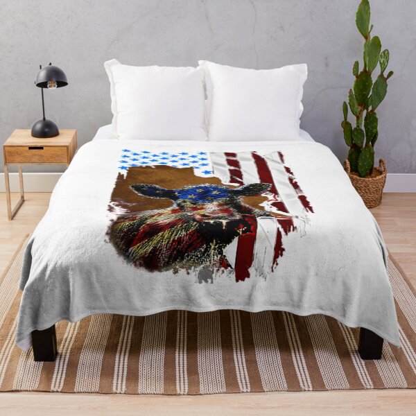 Item preview, Cow American Flag designed and sold by chetme.