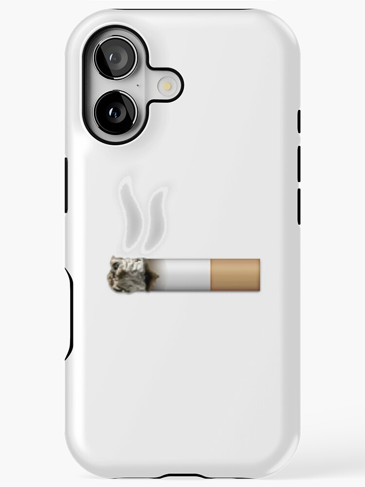 cigarette emoji iphone Coque iPhone for Sale avec l'œuvre « Emoji Cigarette » de l'artiste  LadyBoner69