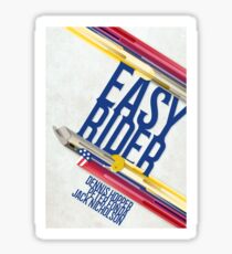 Easy Rider Movie Poster Sticker