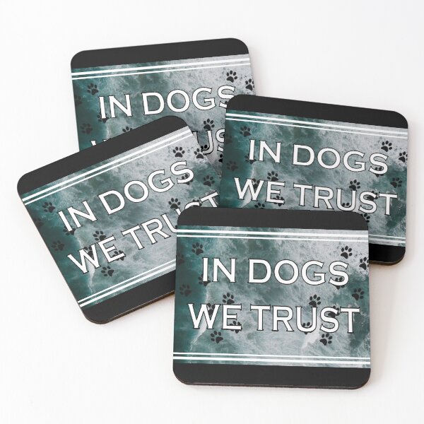Item preview, In Dogs We Trust designed and sold by The Merch.