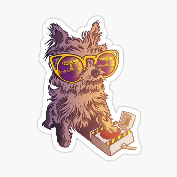 Blowing things up! Sticker