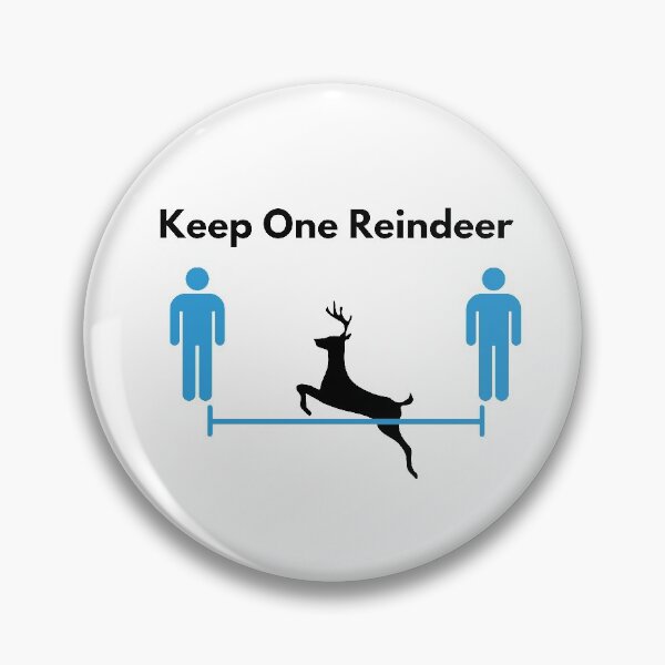 Item preview, Keep One Reindeer Apart , Funny Christmas , Christmas Covid , Gift for Christmas, Social Distance, Holiday Party , Novelty, For Women ,Mommy Fun Funny , Humor  designed and sold by hemokhtar.