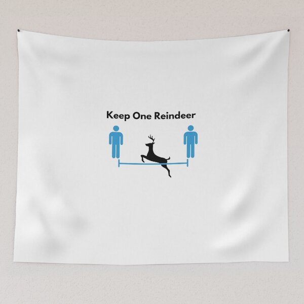 Item preview, Keep One Reindeer Apart , Funny Christmas , Christmas Covid , Gift for Christmas, Social Distance, Holiday Party , Novelty, For Women ,Mommy Fun Funny , Humor  designed and sold by hemokhtar.