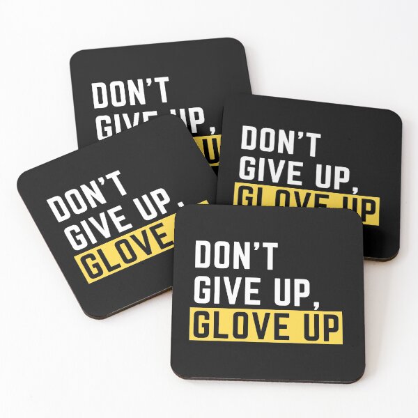Item preview, Don't give up, glove up  designed and sold by ReichBourne.