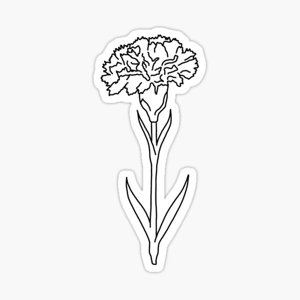 Item preview, Carnation Flower designed and sold by katecreatespng.