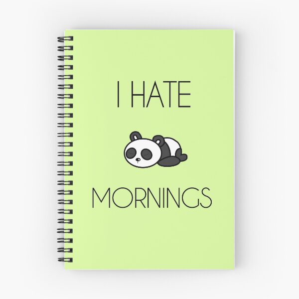 Item preview,  I HATE MORNINGS! designed and sold by Hestellapotter.