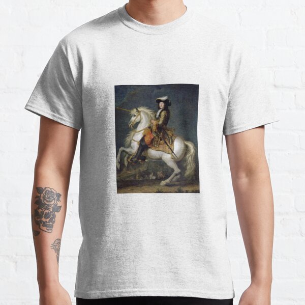 Zazzle King Louis XIV of France T-Shirt, Men's, Size: Adult L, White
