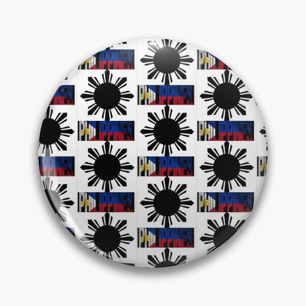 Item preview, The Philippines with a Black Sun Design  designed and sold by findsbyjune374.