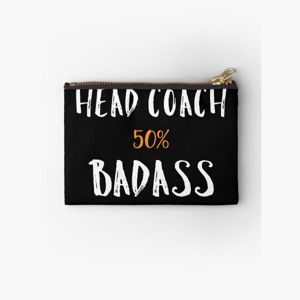 Artikelvorschau, 50% Cheftrainer 50% Badass Mitarbeiter Geschenk entworfen und verkauft von Gordon Nelson.