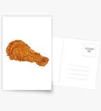 Fried Chicken Wing Postcards