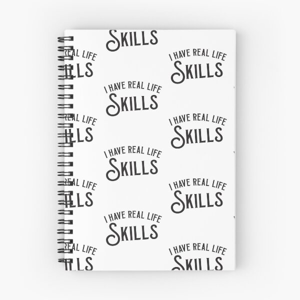 Item preview, I have REAL LIFE skills designed and sold by jazzydevil.