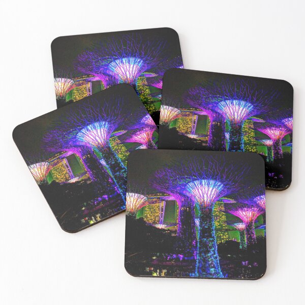 Item preview, Blue in the Gardens by the Bay designed and sold by Blackadder Photography.