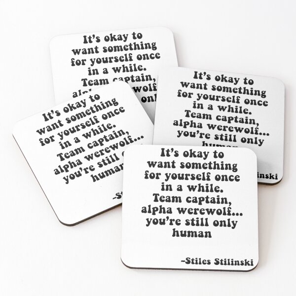 Item preview, Stiles Stilinski Quote  designed and sold by MirTings.