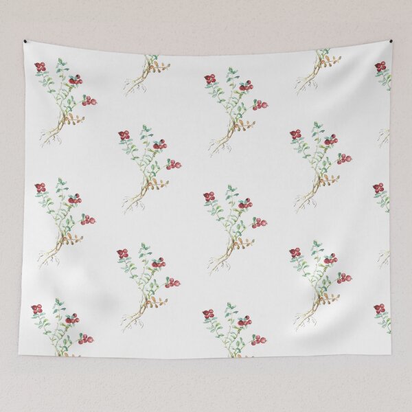 Item preview, Red forest berries watercolor original designed and sold by BeeTartprints.