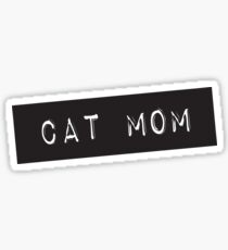 Cat Mom Sticker