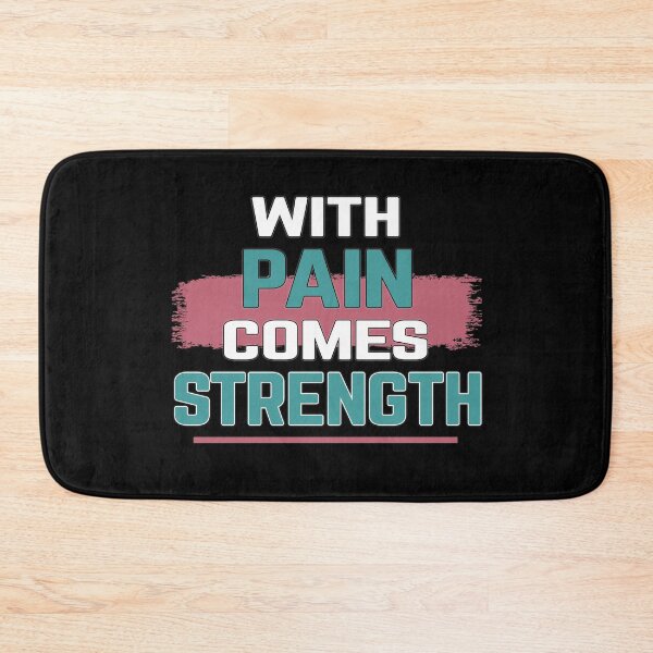 Item preview, Motivational Quotes, With Pain Comes Strength designed and sold by MeroniGDesign.