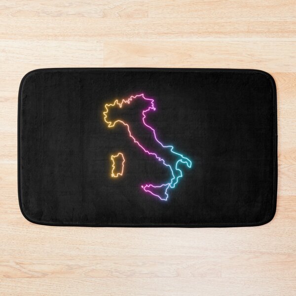 Item preview, Italy Neon Outline - Retrowave Multicolor Glow designed and sold by dylanxh.