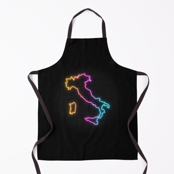 Item preview, Italy Neon Outline - Retrowave Multicolor Glow designed and sold by dylanxh.
