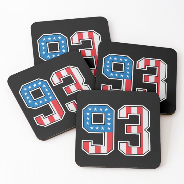 Item preview, 93 American Lucky Number Ninety-three United States Flag designed and sold by Urosek.