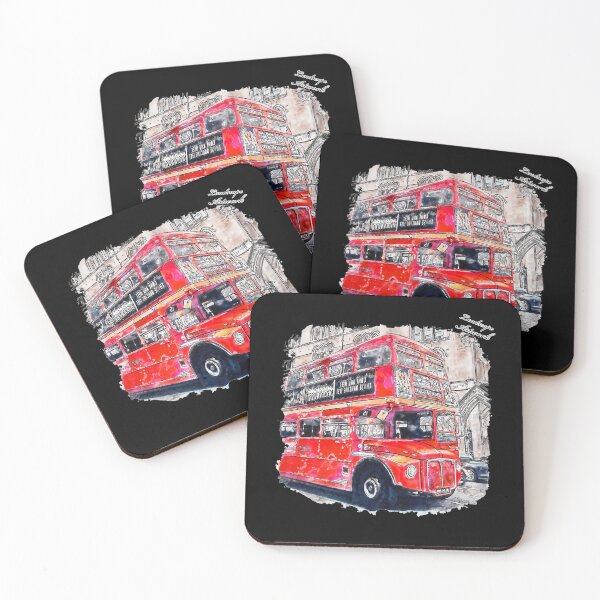 Item preview, Landscape Artwork Bus Of London designed and sold by darknessjeff86.