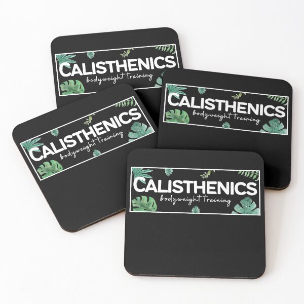 Item preview, Calisthenics Bodyweight training - tropical plants pattern designed and sold by Atleta-Cali.