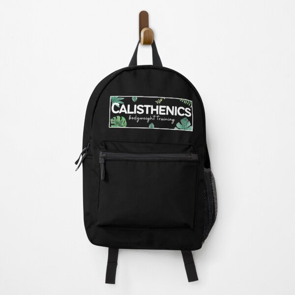 Item preview, Calisthenics Bodyweight training - tropical plants pattern designed and sold by Atleta-Cali.