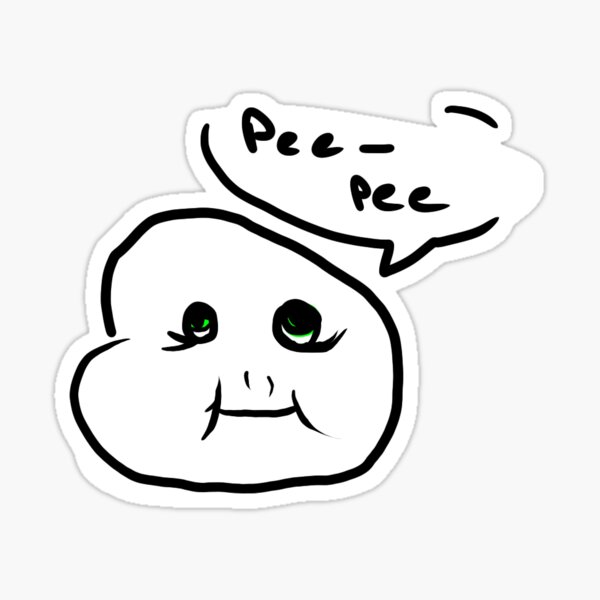 Pee-Pee Sticker