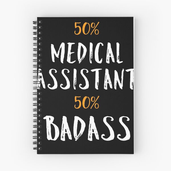 Item preview, 50% Medical Assistant  50% Badass Coworker gift designed and sold by Gordon Nelson.