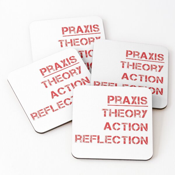 Item preview, Praxis Theory Action Reflection Tee designed and sold by DigitalBootleg.