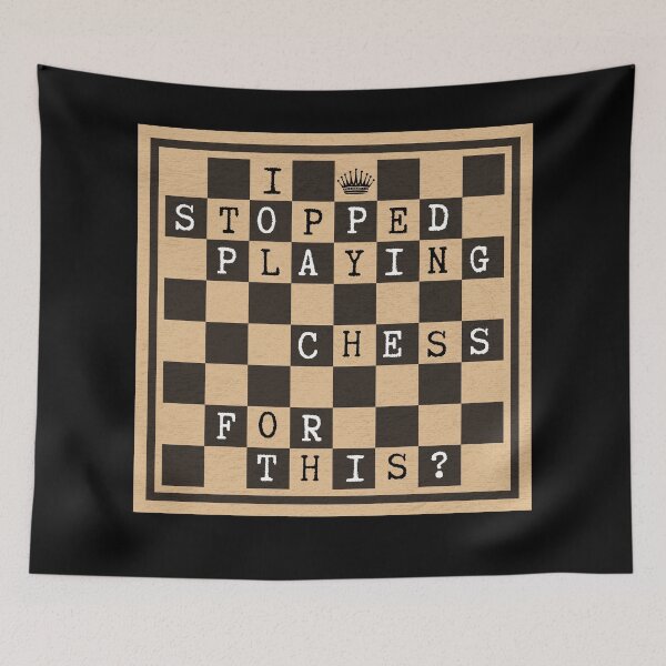Item preview, I Stopped Playing Chess For This? designed and sold by CozyMarket.